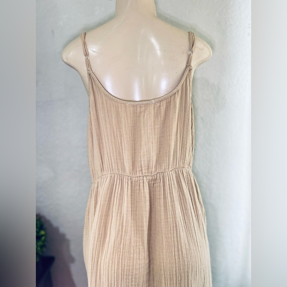 Salty lemon cotton maxi dress size M/L  fits - Picture 10 of 14
